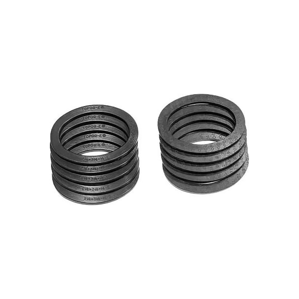 Meilner Mechanical Sales TOPOG-E Series 180 Handhole Gasket, 3in x 4in x 5/8in, Black Rubber, Elliptical, 10 Pack T180-3X4X5/8E-PK10 - main
